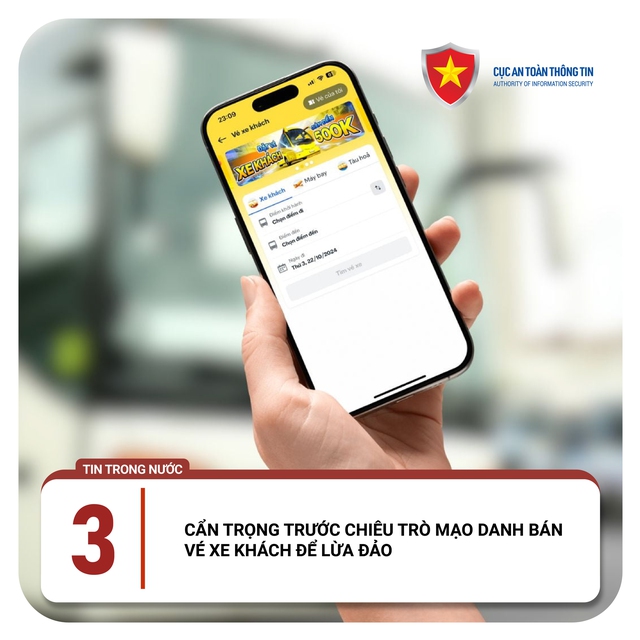 Cảnh báo chiêu trò bán vé xe Tết để lừa đảo- Ảnh 3. Cảnh báo chiêu trò bán vé xe Tết để lừa đảo- Ảnh 3.
