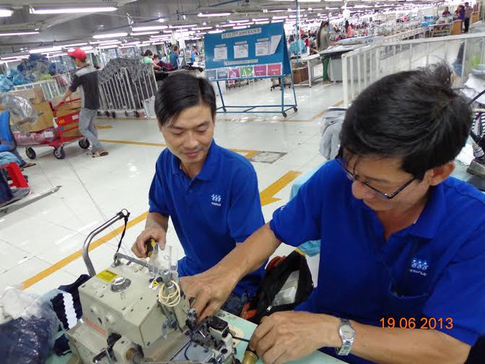 Thi thợ giỏi tại Công ty Triple Việt nam Thi thợ giỏi tại Công ty Triple Việt nam