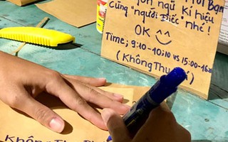 Quán trà đong đầy tình người