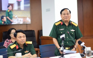 TP HCM: Tổng hợp luyện diễu binh, diễu hành trên đường Lê Duẩn trong 2 ngày