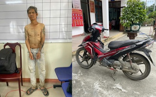 Công an xã ở Quảng Nam bắt "nóng" kẻ trộm đầy hình xăm