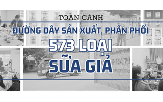 Toàn cảnh đường dây sản xuất, phân phối 573 loại sữa bột giả