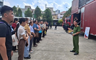 Trang bị kỹ năng PCCC cho đoàn viên - lao động