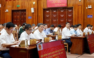 Kỳ họp lịch sử tại Quảng Bình trước khi hợp nhất với Quảng Trị