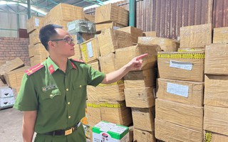 Bắt giữ 2 người buôn lậu thuốc làm chín, bảo quản sầu riêng
